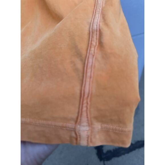 Cotton Citizen CLASSIC CREWNECK TEE vintage Sunset Orange Sz L Supima Cotton - Picture 4 of 10